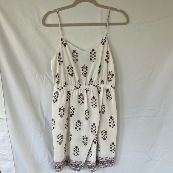 Madewell Sandstar Dress Women's Size 6
Silk Floral Spaghetti Strap White - Picture 3 of 7